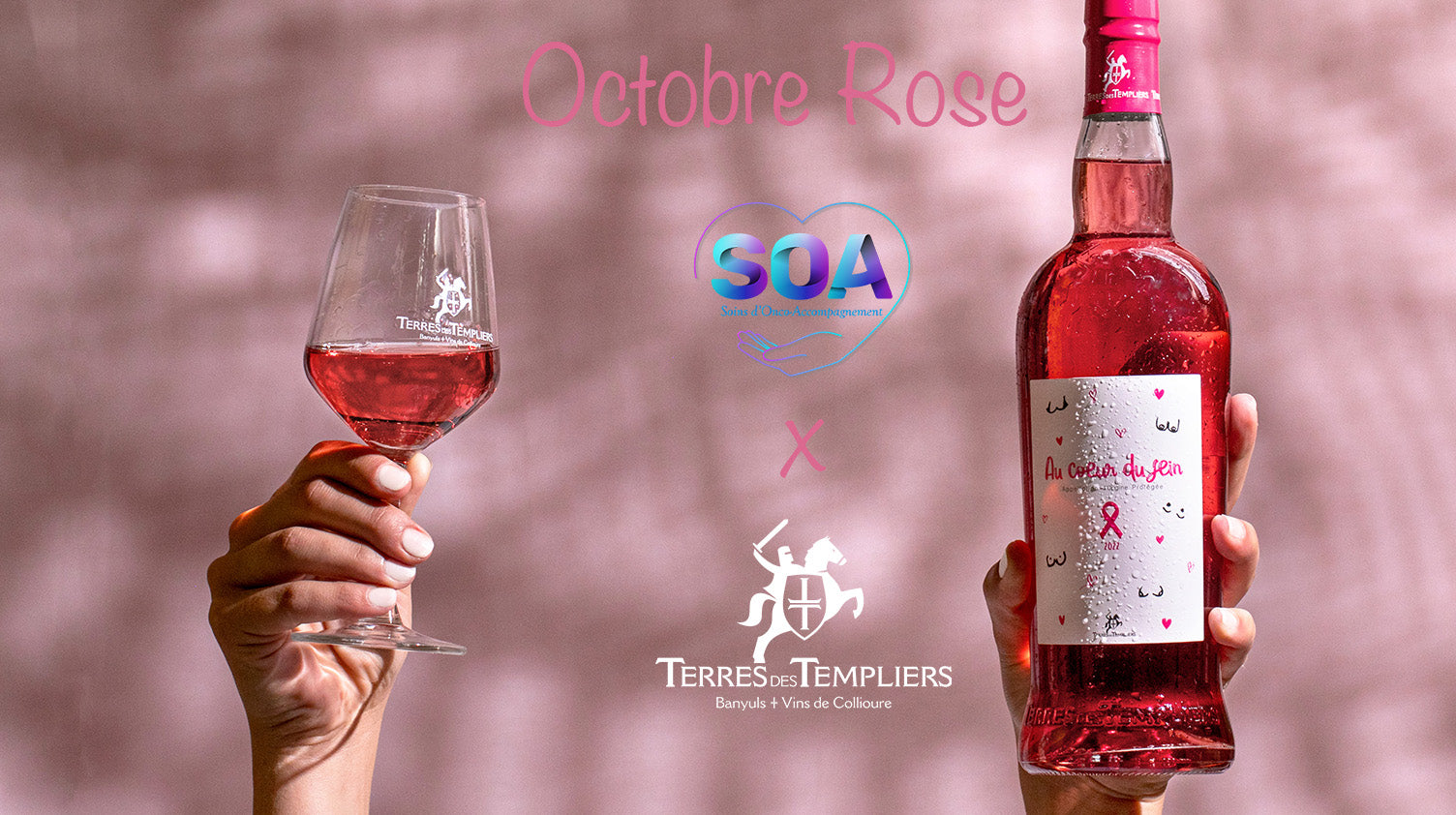 Retour de notre cuvée Au coeur du Sein 2023  pour Octobre Rose