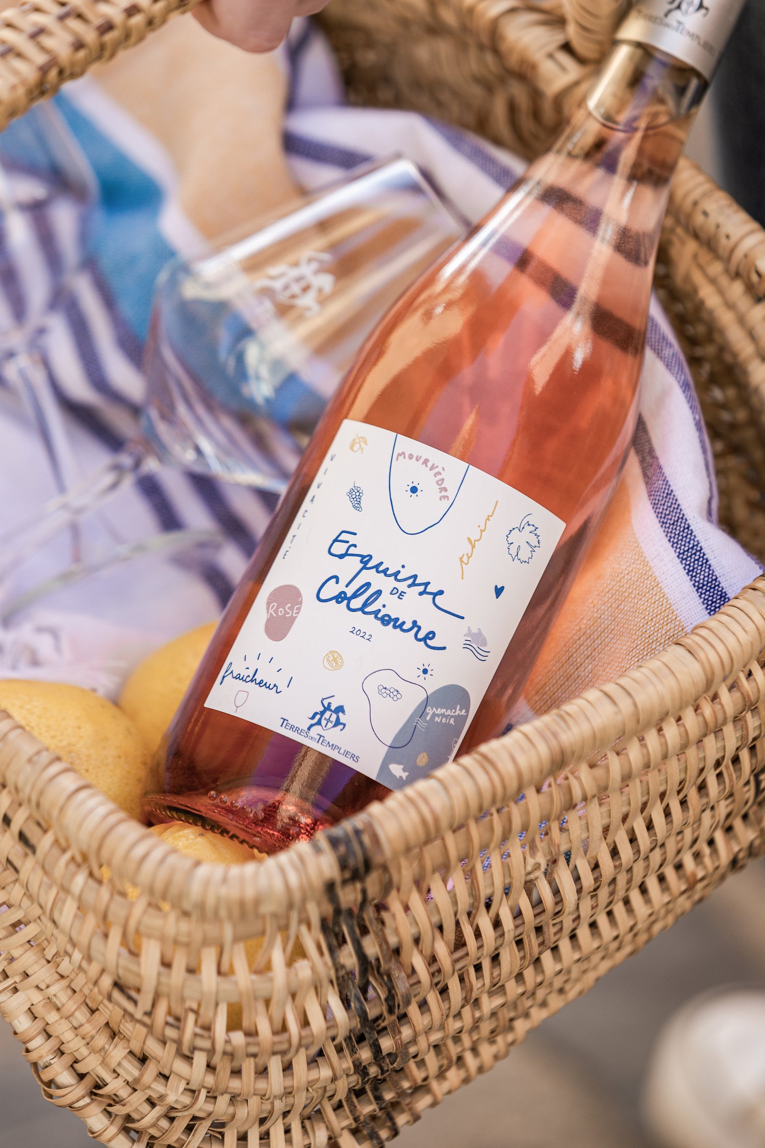 Nouveauté ephémère - Collioure Rosé, Esquisse de Collioure 2022