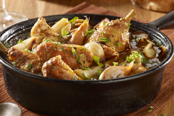 Poulet à l'ail