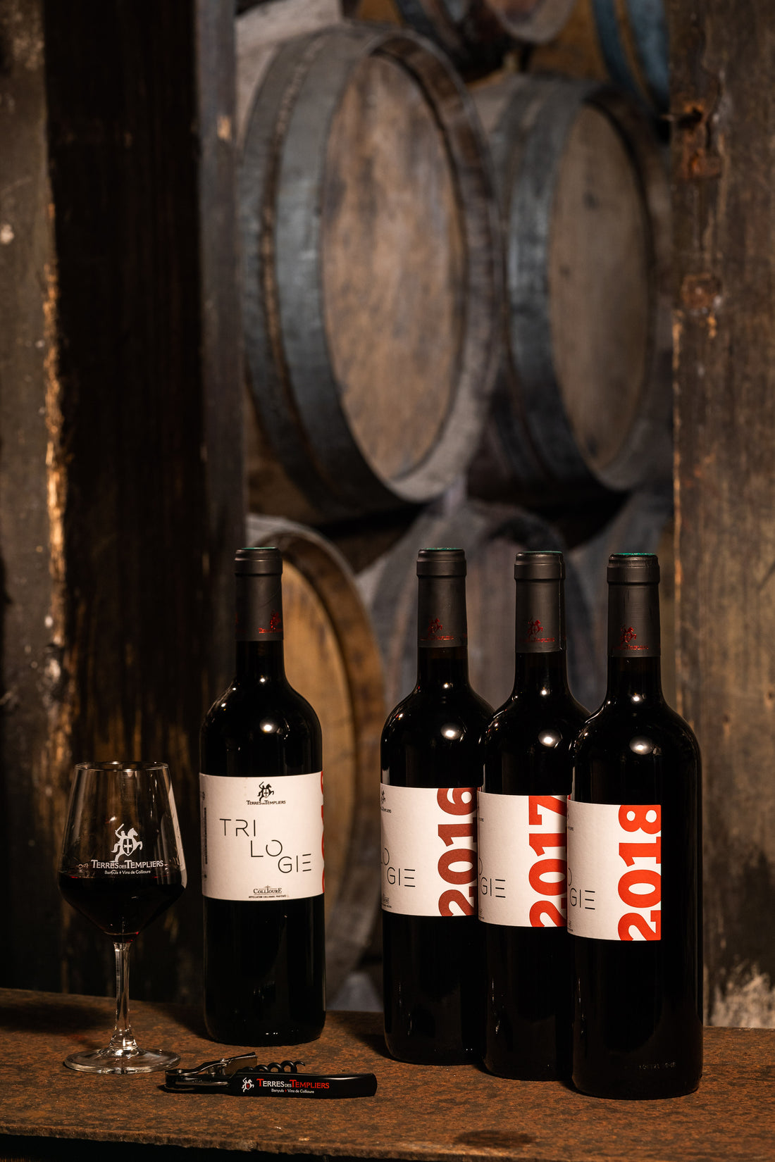 AOP Collioure red Trilogy x6 bottles