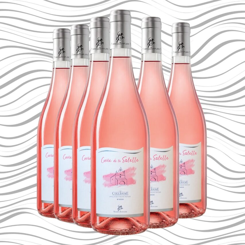 AOP Collioure Rosé Cuvée de la Salette x6