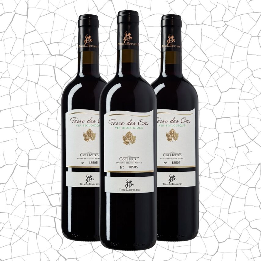 AOP Collioure Rouge Terre des Oms Organic x6