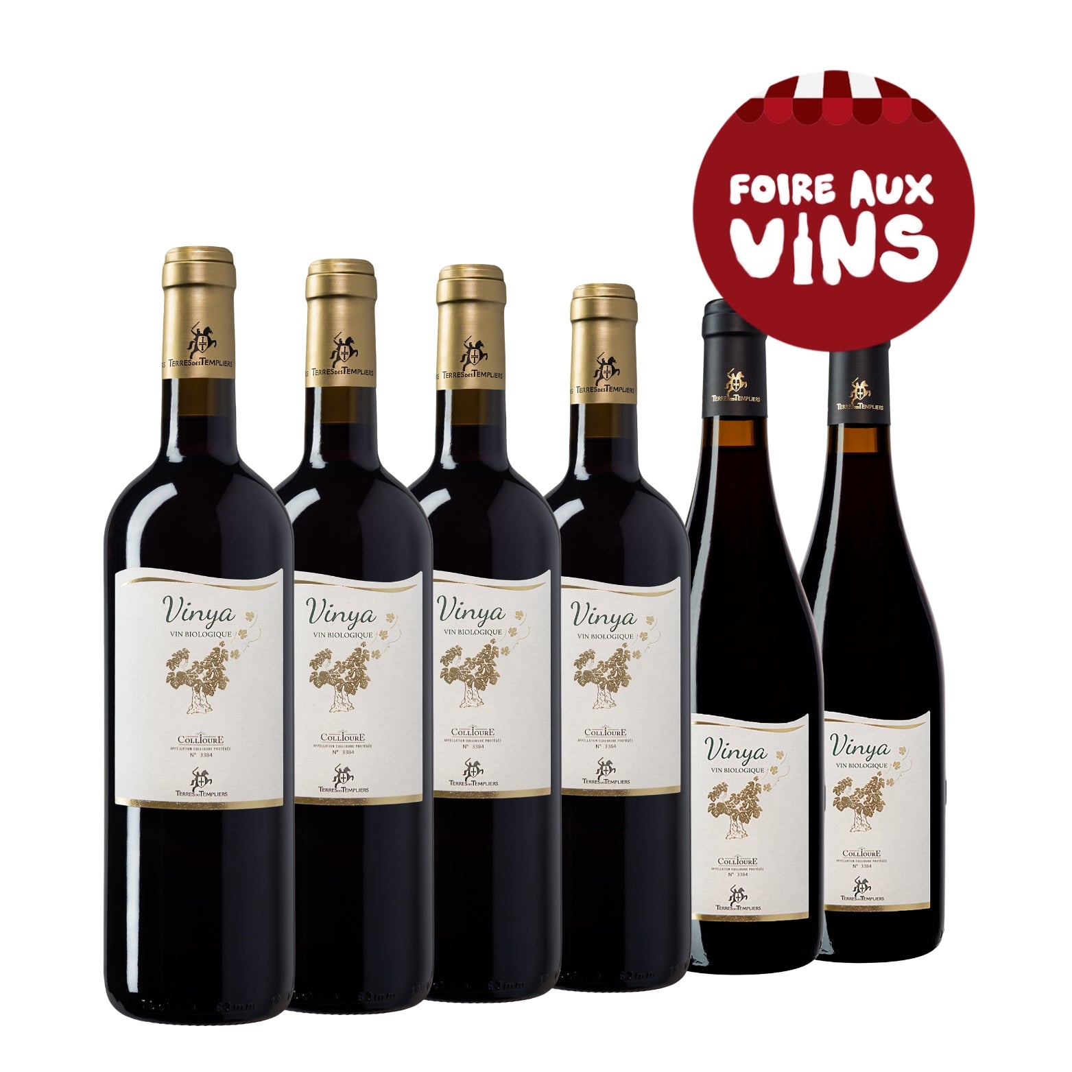 Sélection Archives - AOP Collioure rouge Vinya BIO x6 bouteilles