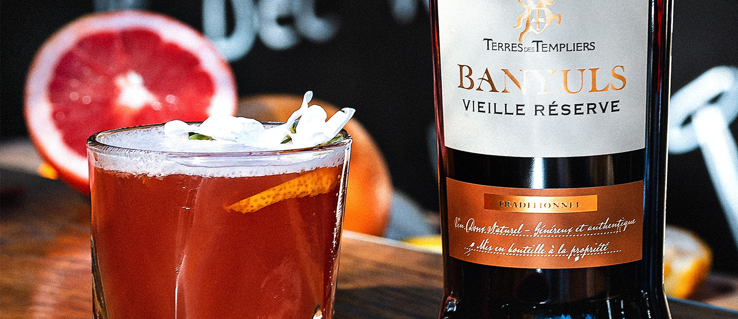 Cocktail à base de vin de Banyuls - Banyuls Traditionnel