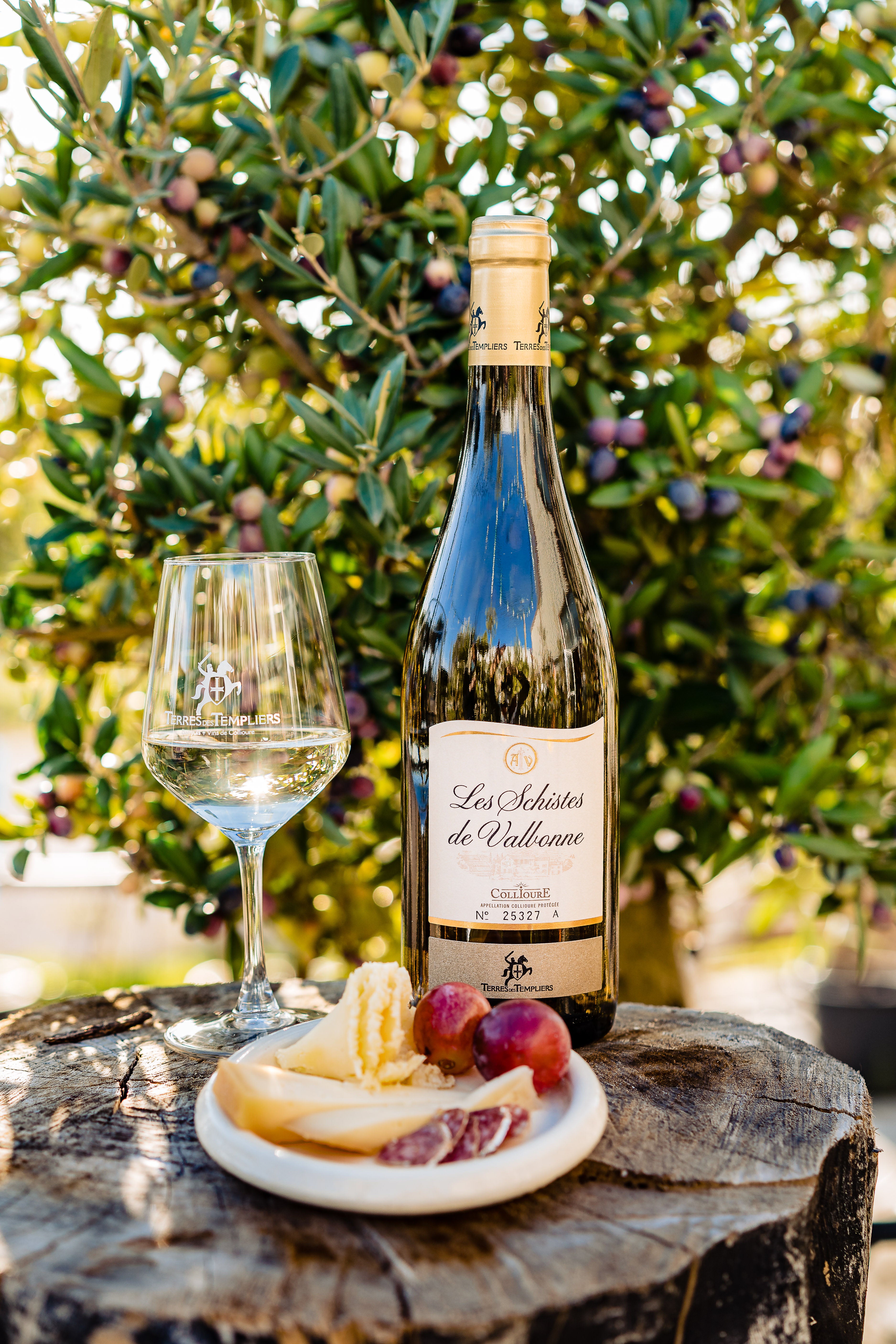 Bouteille de Collioure Blanc Les Schistes de Valbonne