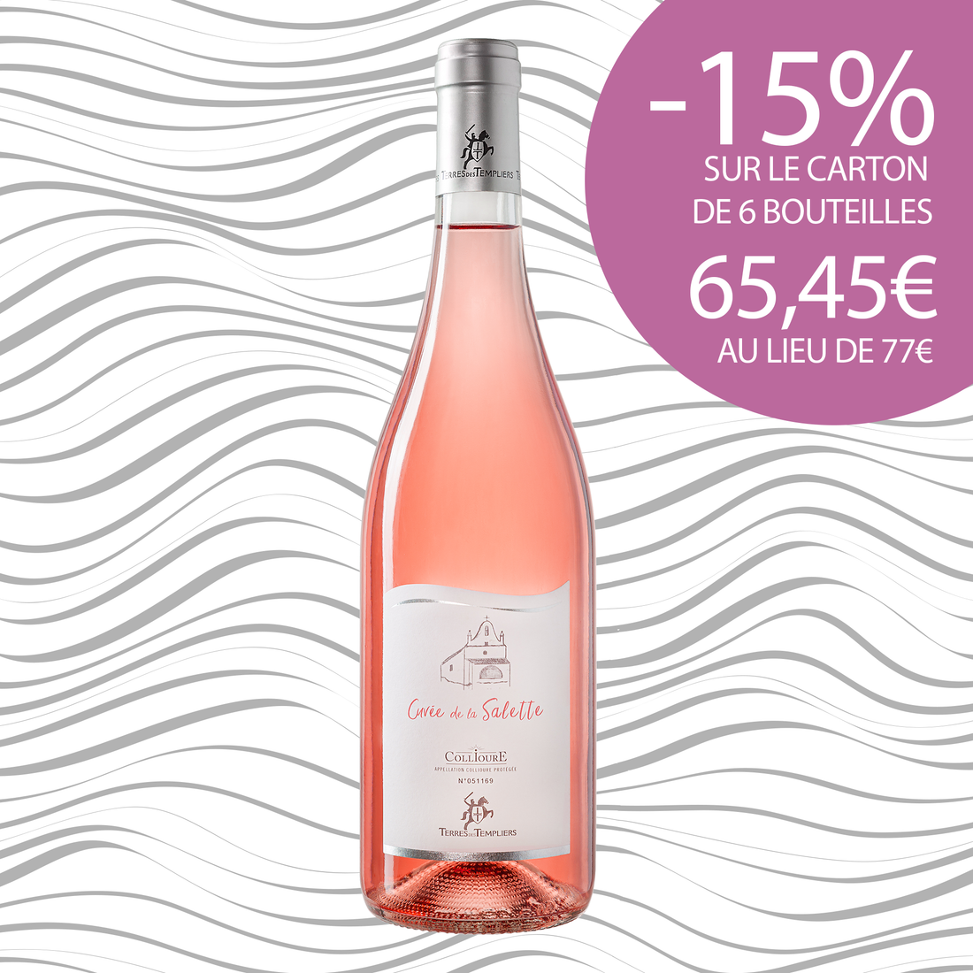 AOP Collioure Rosé Cuvée de la Salette x6