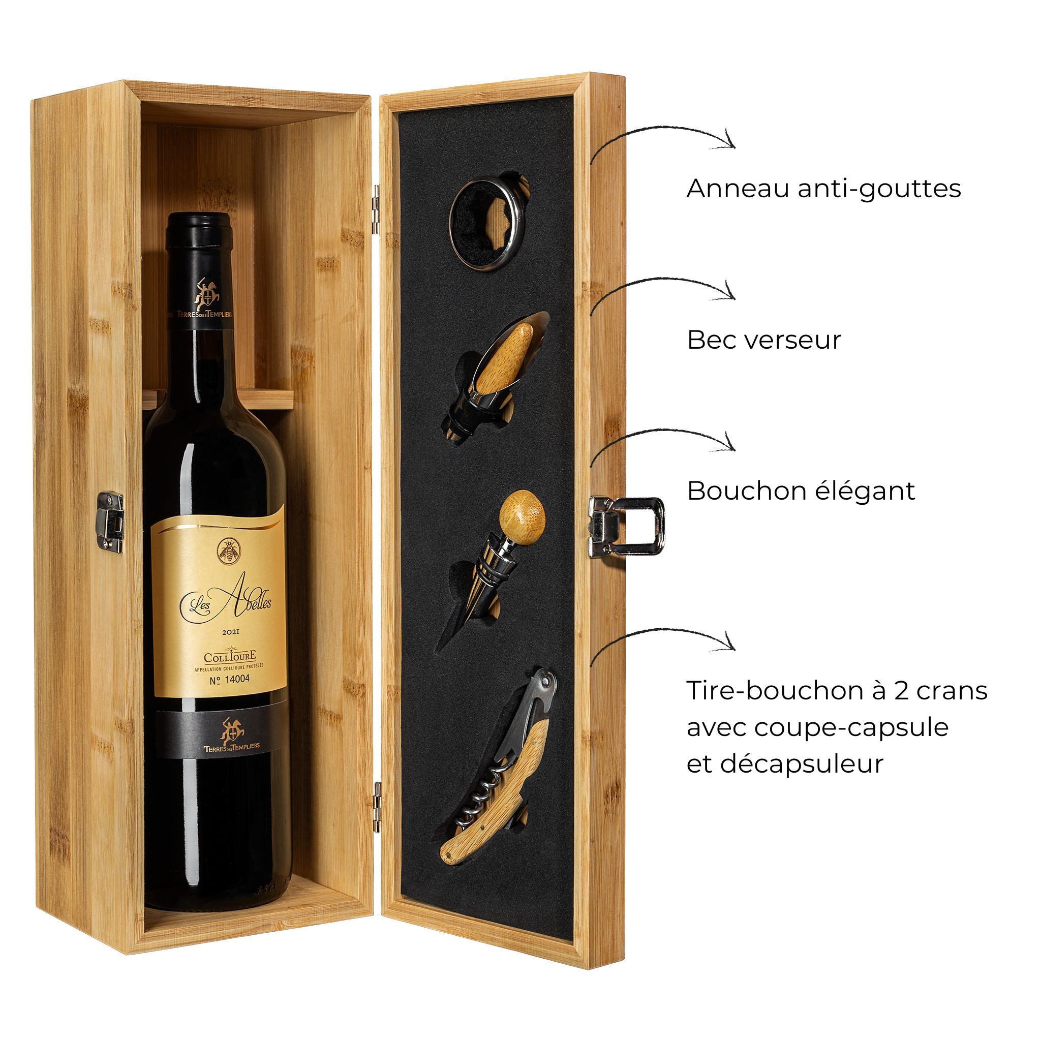Sommelier-Box - AOP Collioure rot Les Abelles
