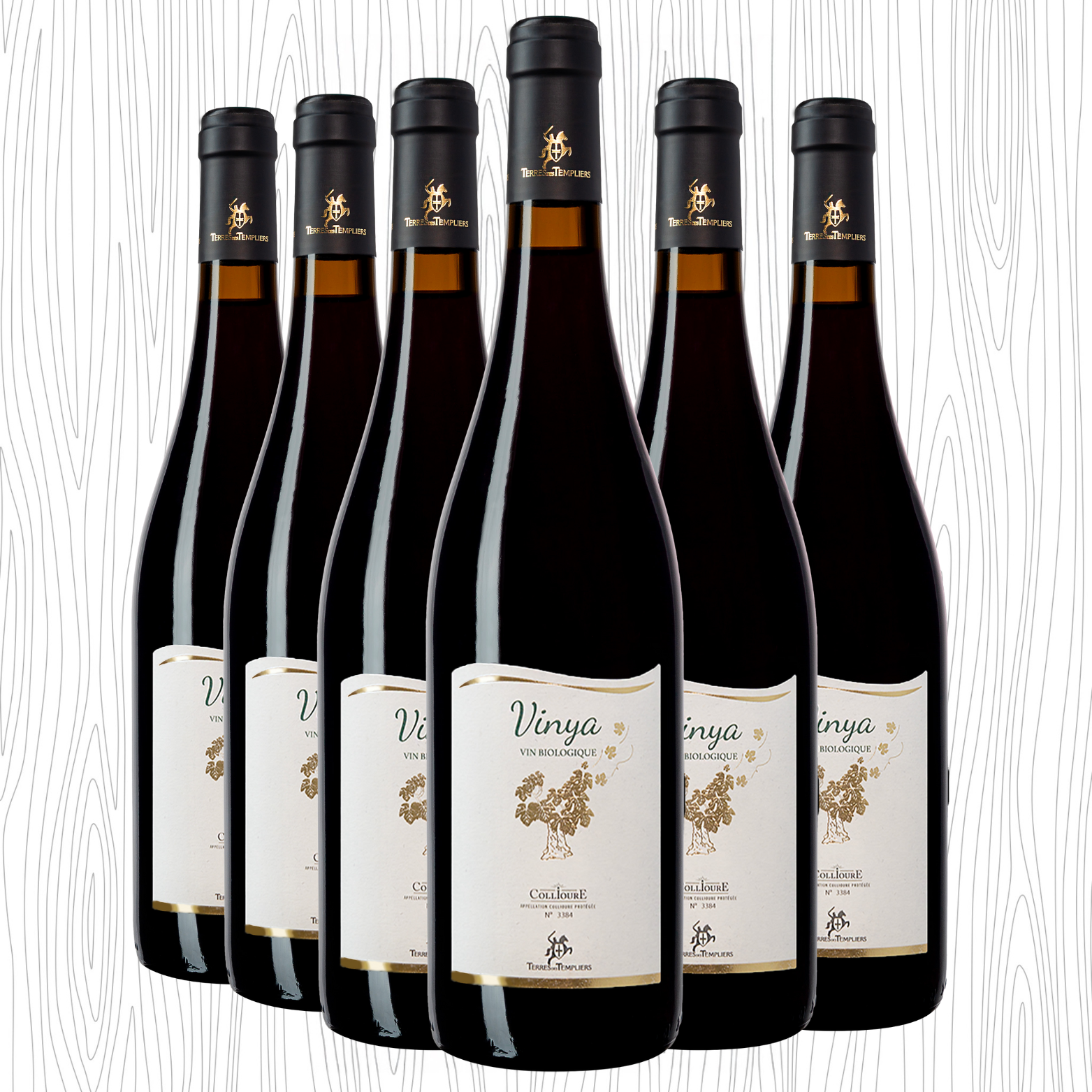 AOP Collioure Rouge Bio Vinya x6