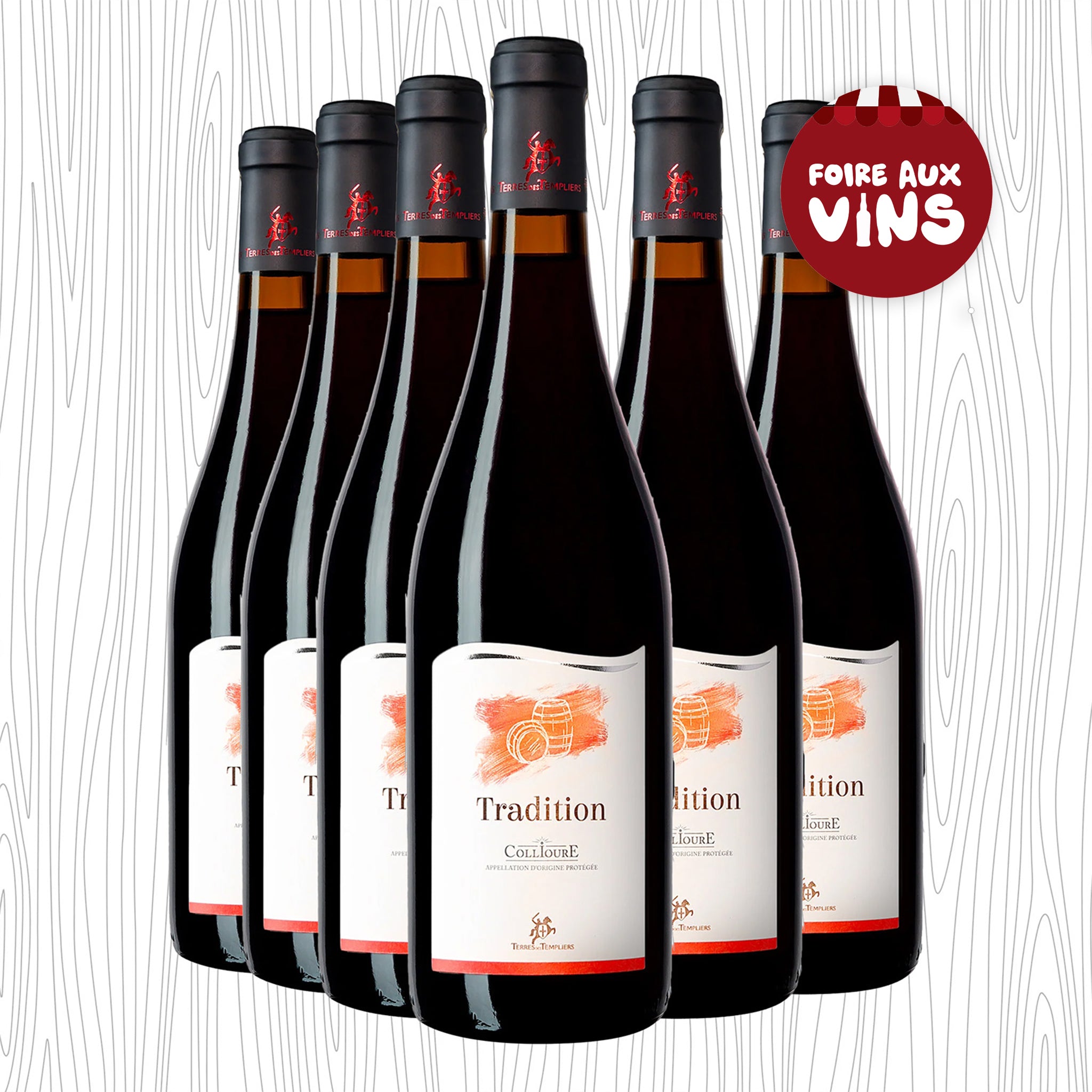 AOP Collioure Rouge Tradition x6 bottles