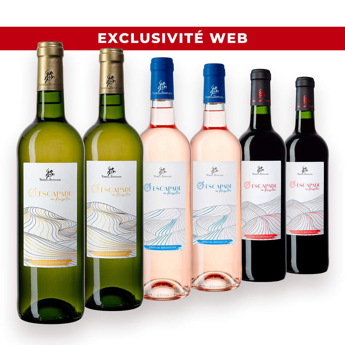 Auswahl „Roussillon Getaway“ – AOP Côtes du Roussillon x6