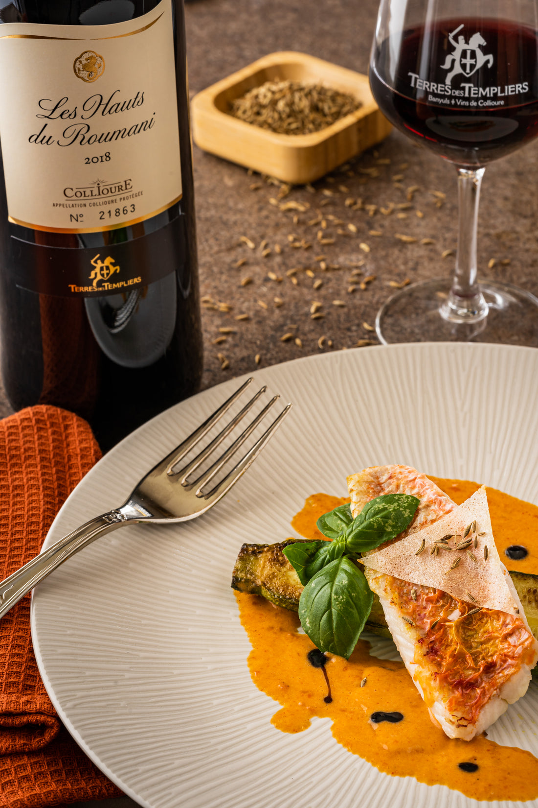 AOP Collioure Rouge Les Hauts du Roumani x6