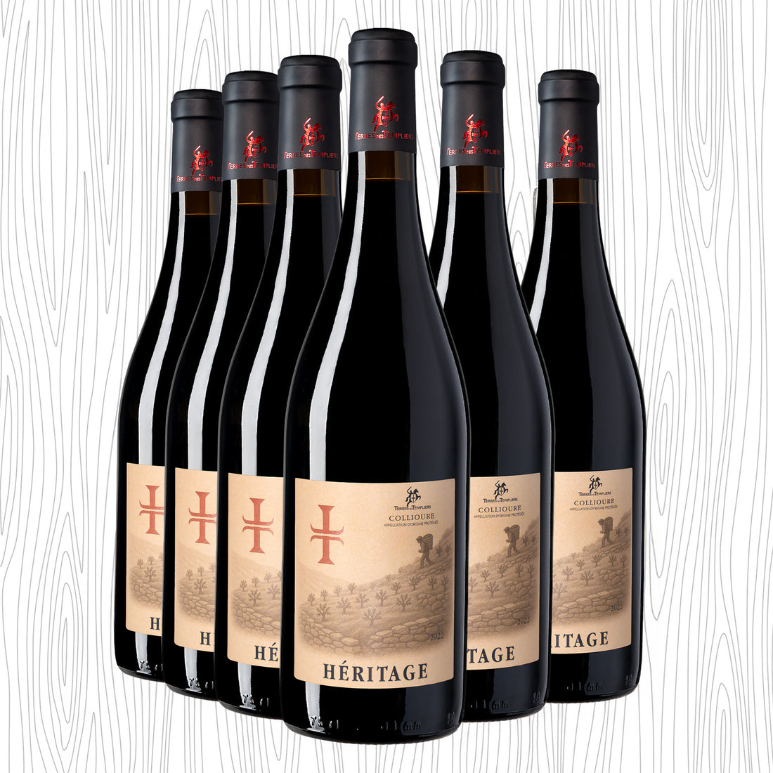 AOP Collioure Rouge Héritage x6