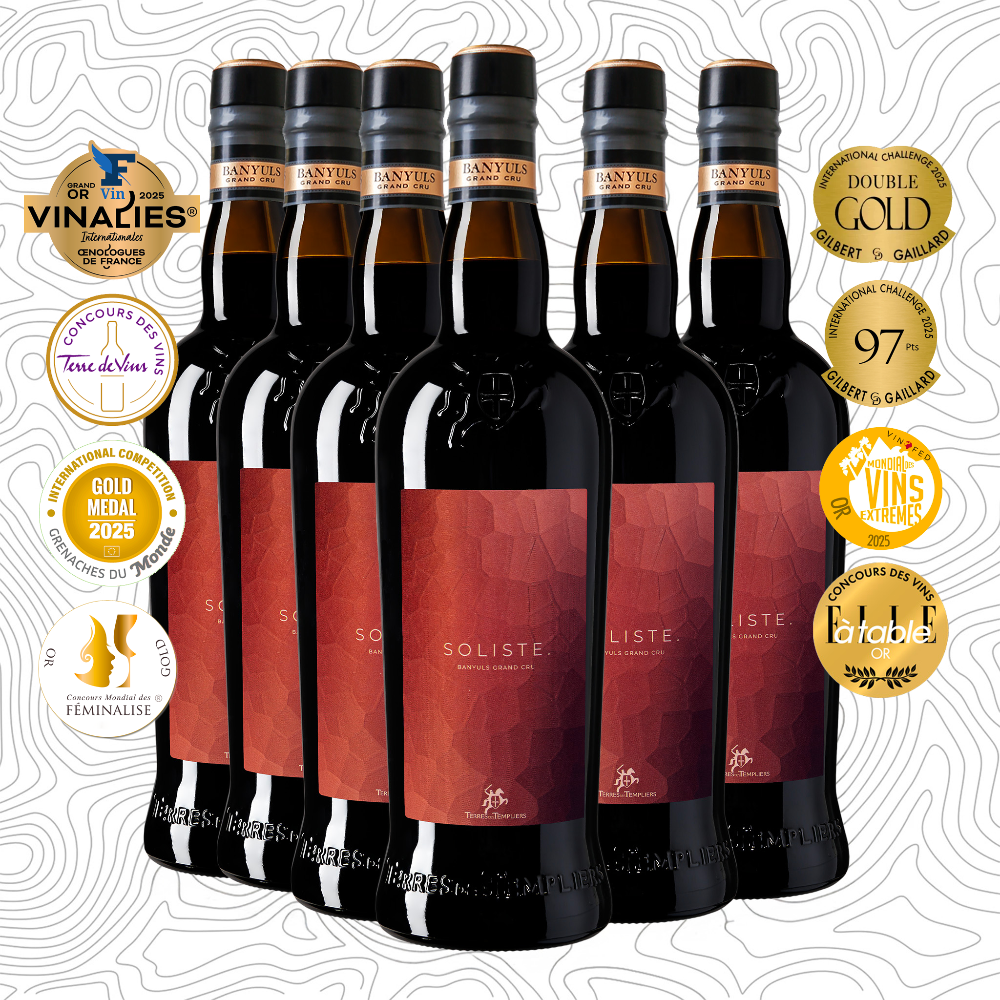 AOP Banyuls Grand Cru Soliste x6 bouteilles