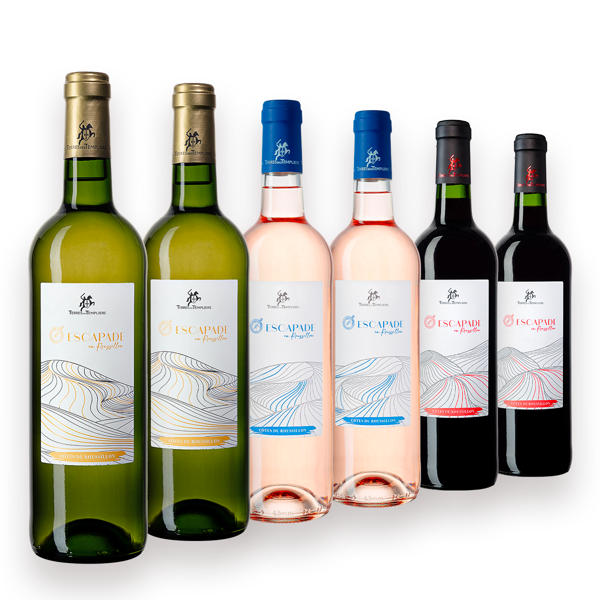 Auswahl „Roussillon Getaway“ – AOP Côtes du Roussillon x6