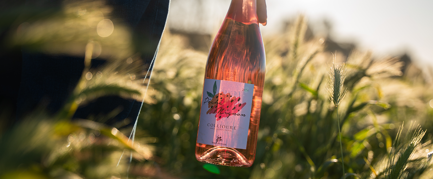 AOP Collioure Rosé Péché Mignon 2024 : Une explosion de saveurs fruitées et gourmandes