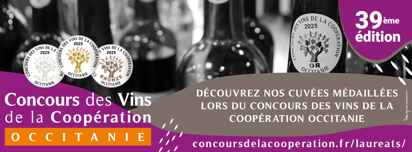 Concours des Vins de la Coopération Occitanie 2025 : Terres des Templiers décroche une médaille !