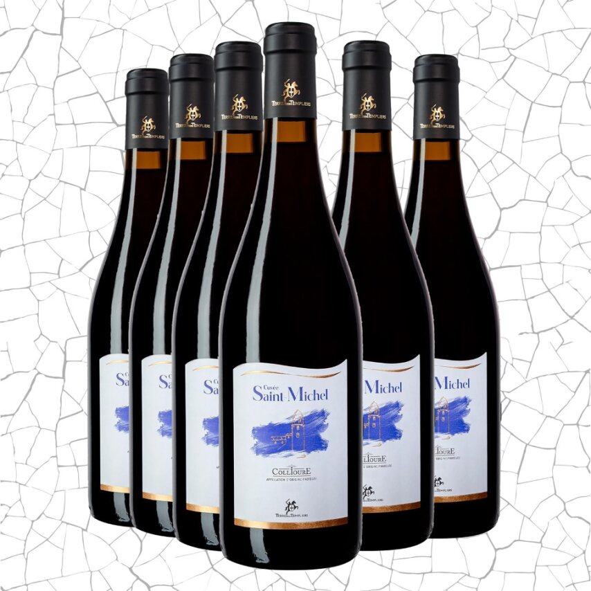 AOP Collioure Rouge Cuvée Saint Michel 2022 x6