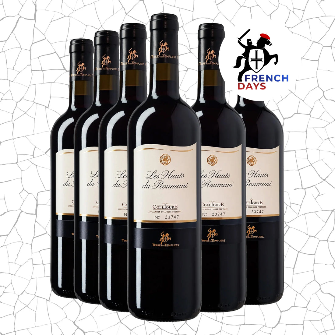 AOP Collioure Rouge Les Hauts du Roumani x6