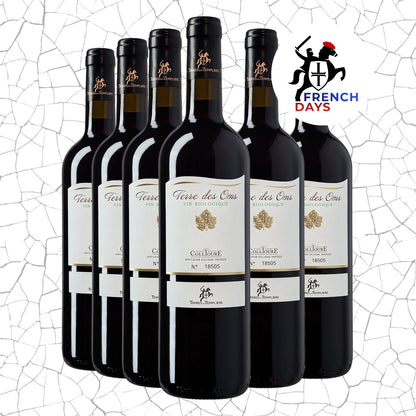 AOP Collioure Rouge Terre des Oms Bio x6