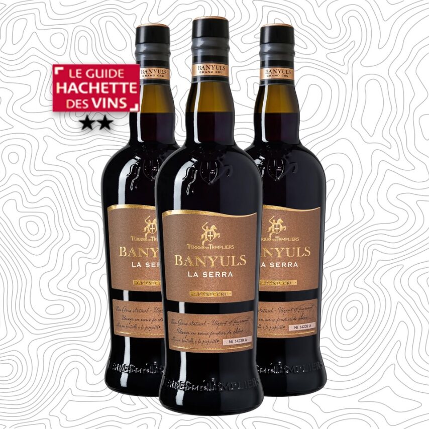 AOP Banyuls Grand Cru La Serra x3