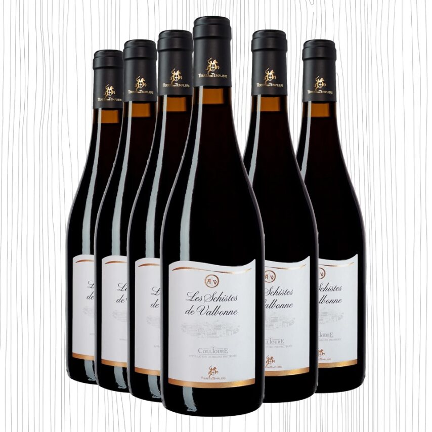 AOP Collioure Red Les Schistes de Valbonne 2022 x6