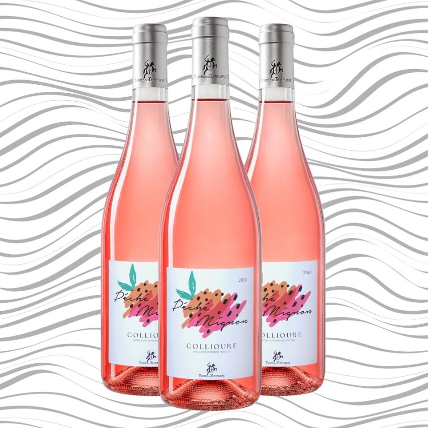 AOP Collioure Rosé Péché Mignon x3