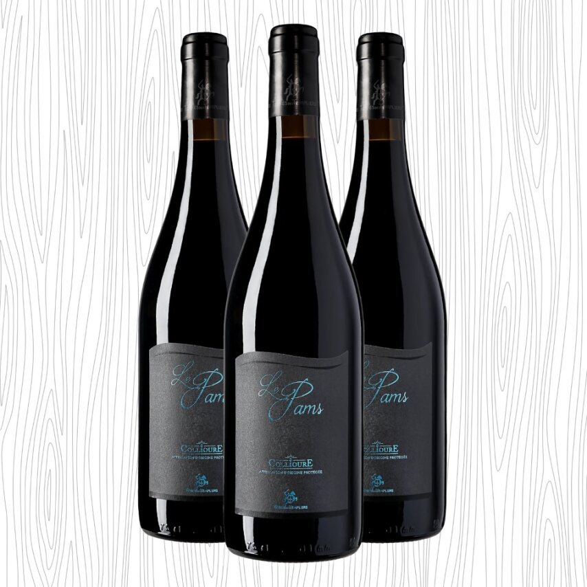 AOP Collioure Rouge Le Pams x3
