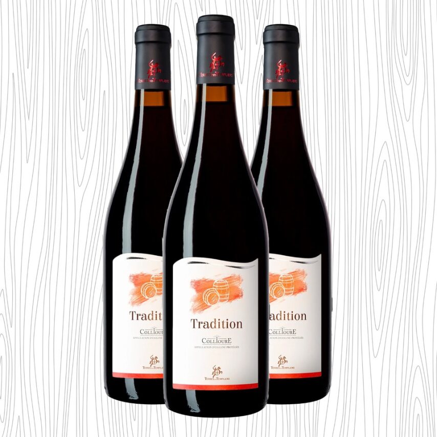 AOP Collioure Rouge Tradition x3