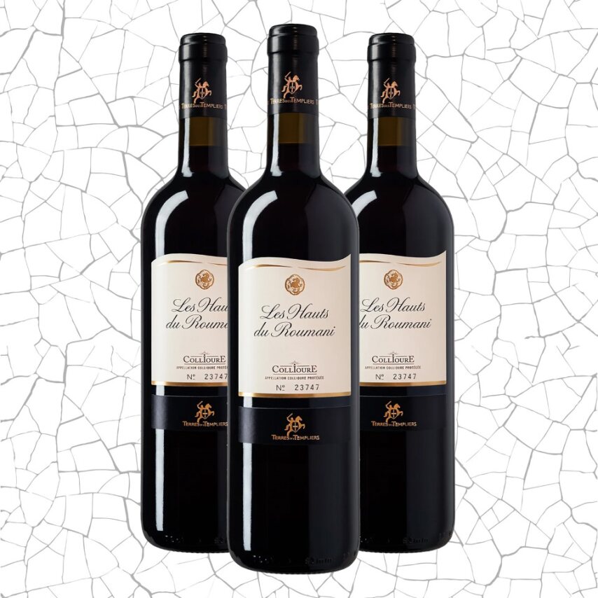 AOP Collioure Rouge Les Hauts du Roumani x3