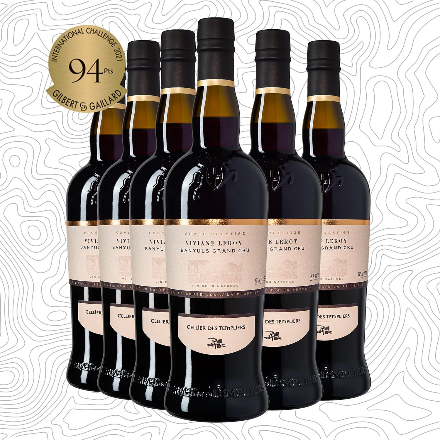 AOP Banyuls Grand Cru Viviane Leroy 2004 x6