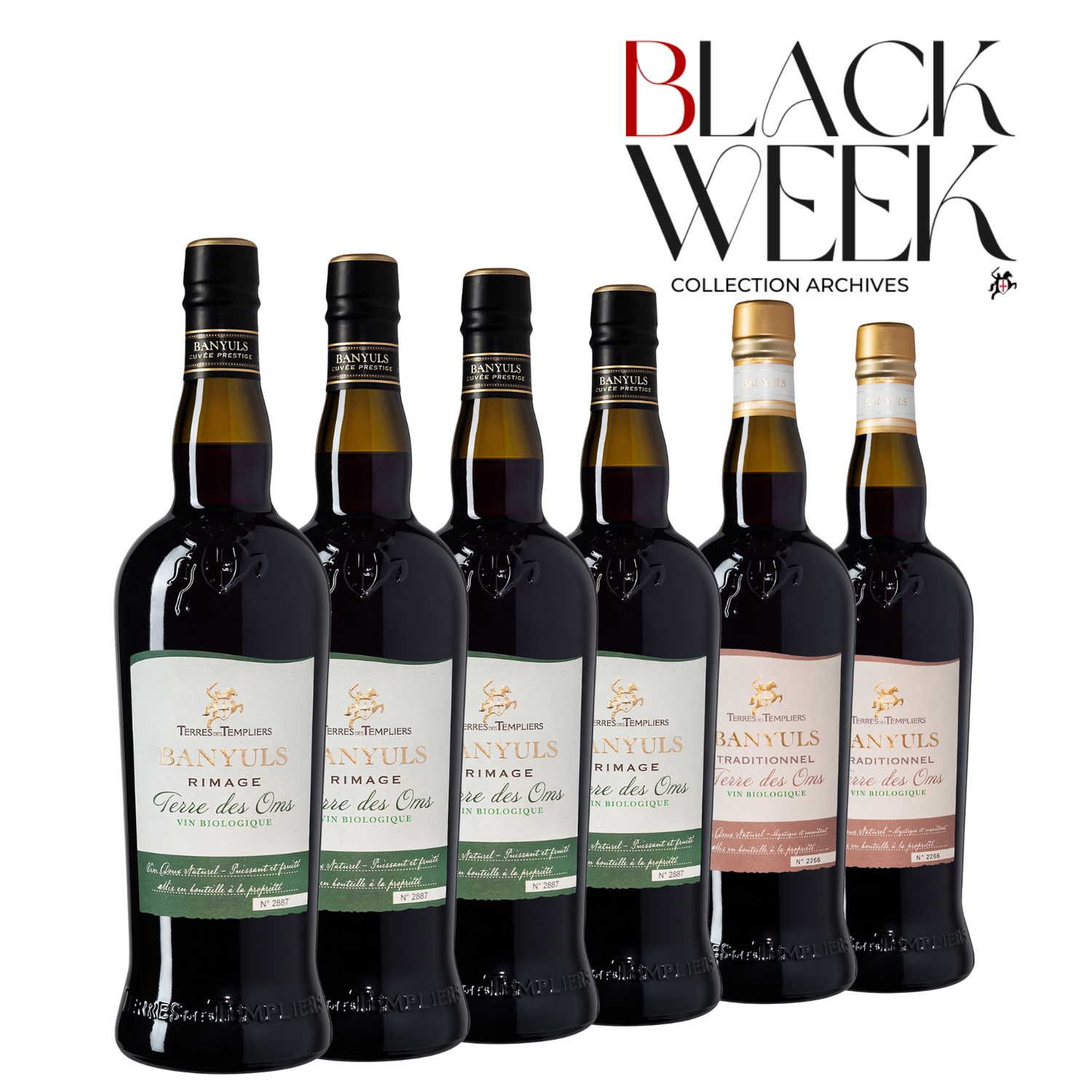 Sélection Archives - AOP Banyuls Rimage et Traditionnel Terres des Oms BIO x6 bouteilles