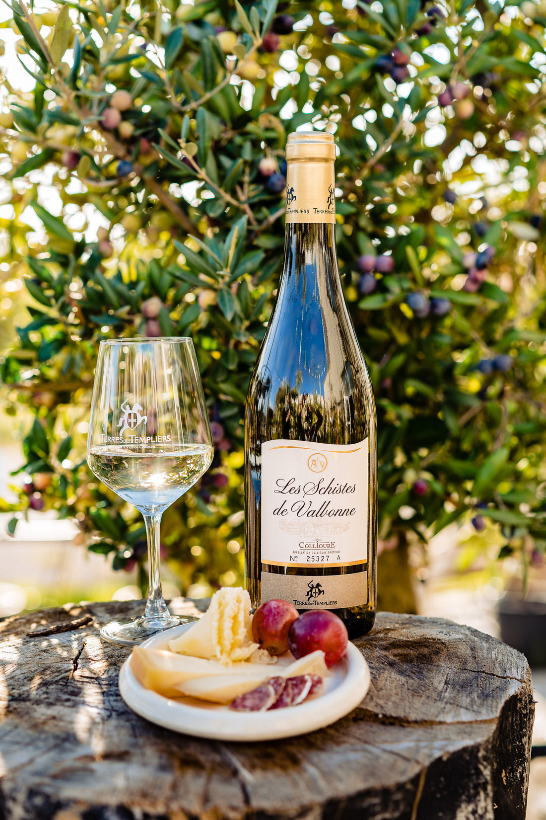 Bouteille de Collioure Blanc Les Schistes de Valbonne
