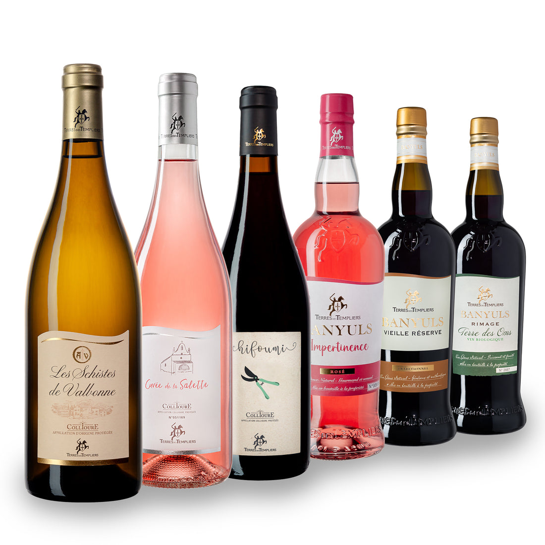 Sélection Foire aux Vins - AOP Collioure &amp; AOP Banyuls x6