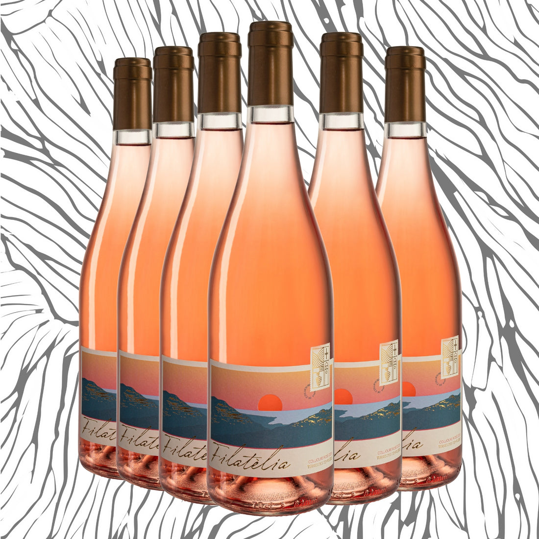 AOP Collioure Rosé Filatèlia 2025 x6