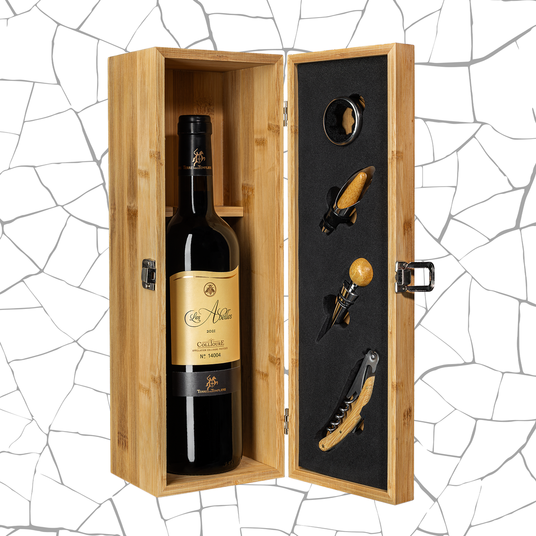 Coffret sommelier - AOP Collioure rouge Les Abelles