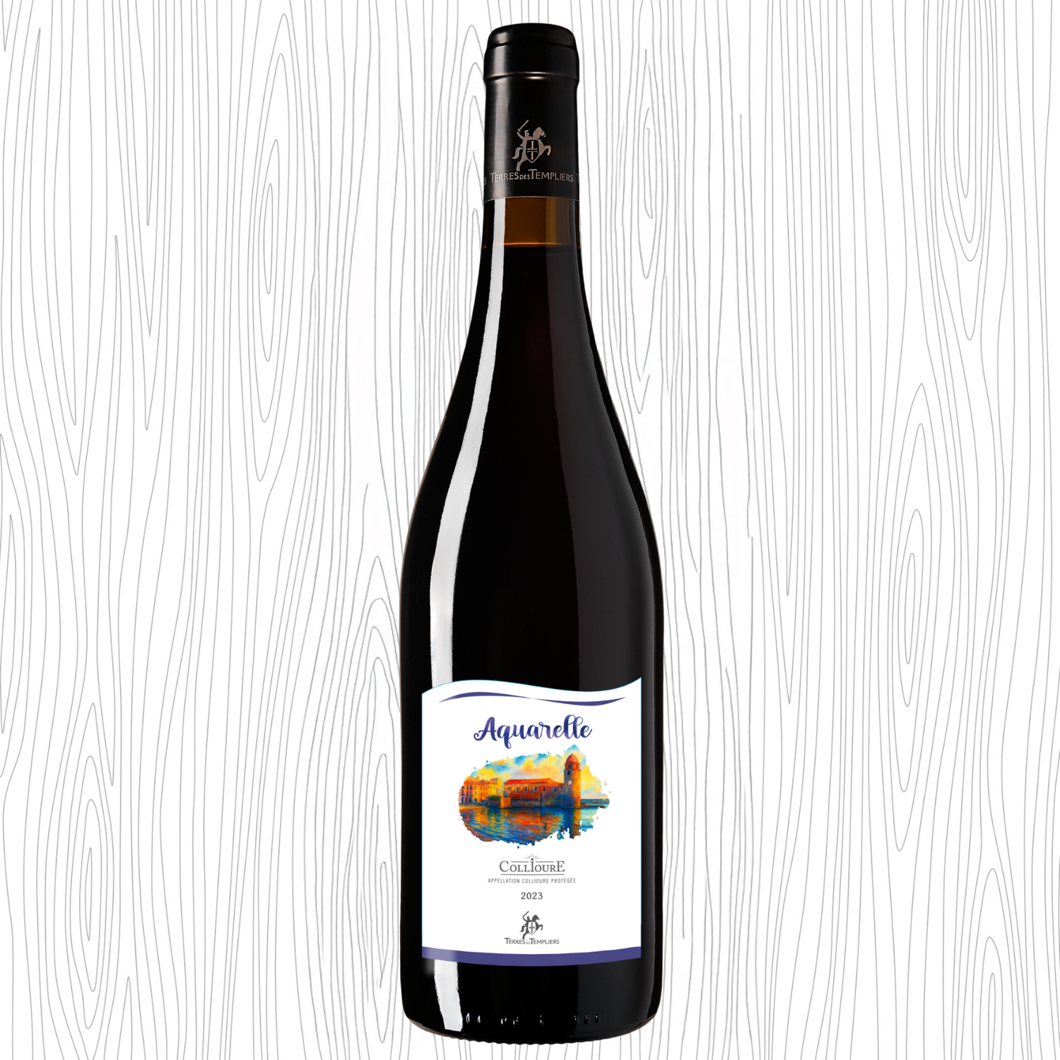 AOP Collioure Rouge Aquarelle x6