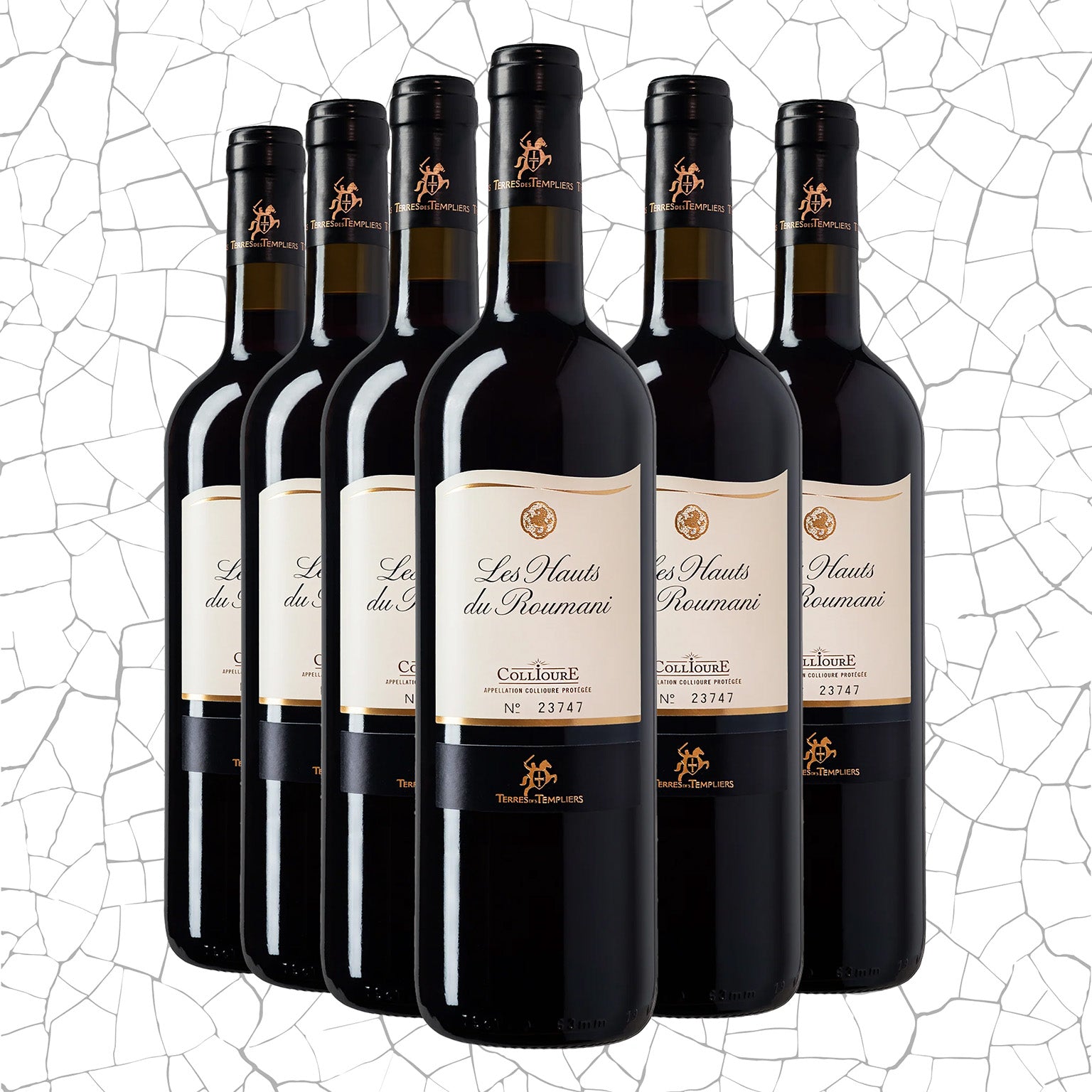 AOP Collioure Rouge Les Hauts du Roumani x6 – Terres des Templiers