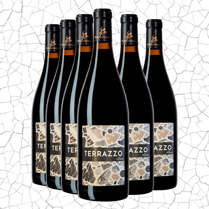 AOP Collioure Rouge Terrazzo x6