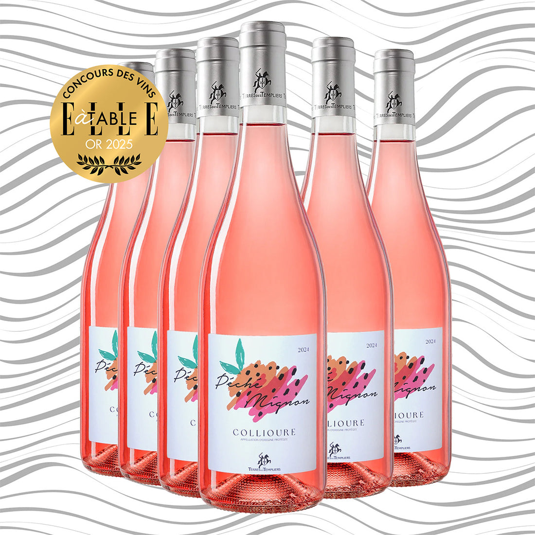 AOP Collioure Rosé Péché Mignon x6