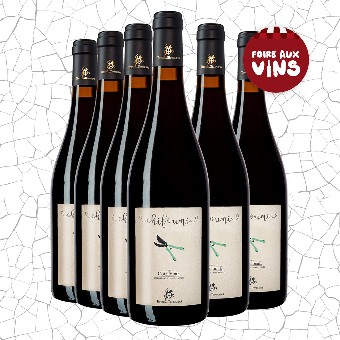AOP Collioure Rouge Chifoumi x6 bouteilles