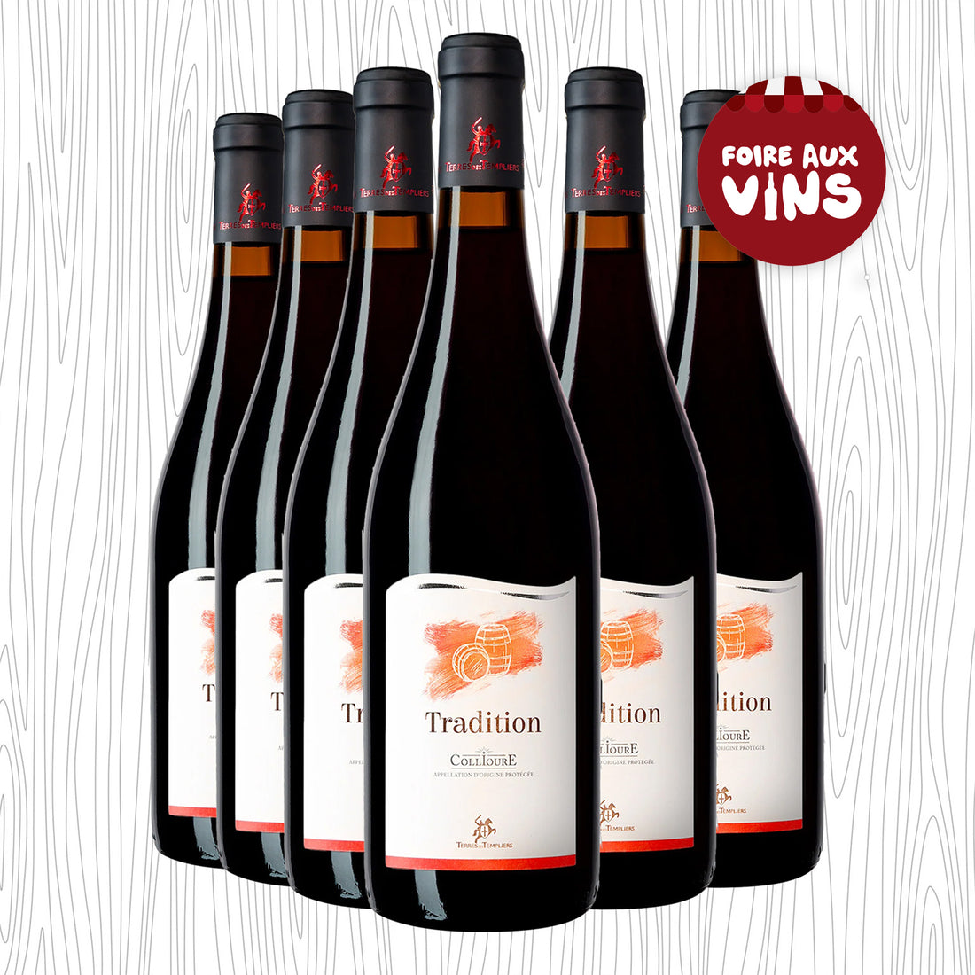 AOP Collioure Rouge Tradition x6 bottles 