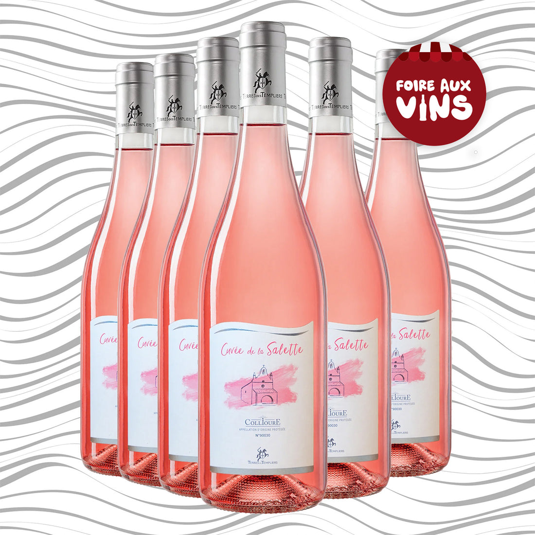 AOP Collioure Rosé Cuvée de la Salette x6