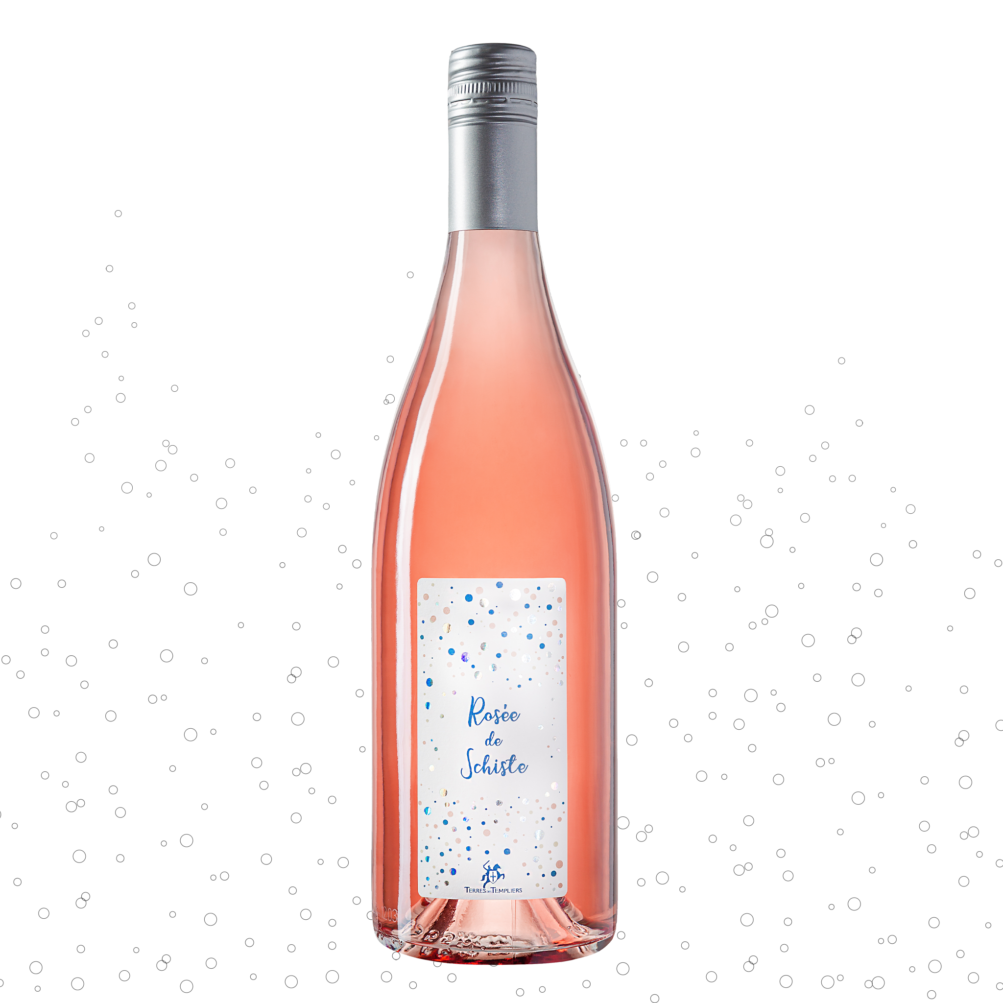 Vin pétillant gazéifié Rosée de Schiste x6