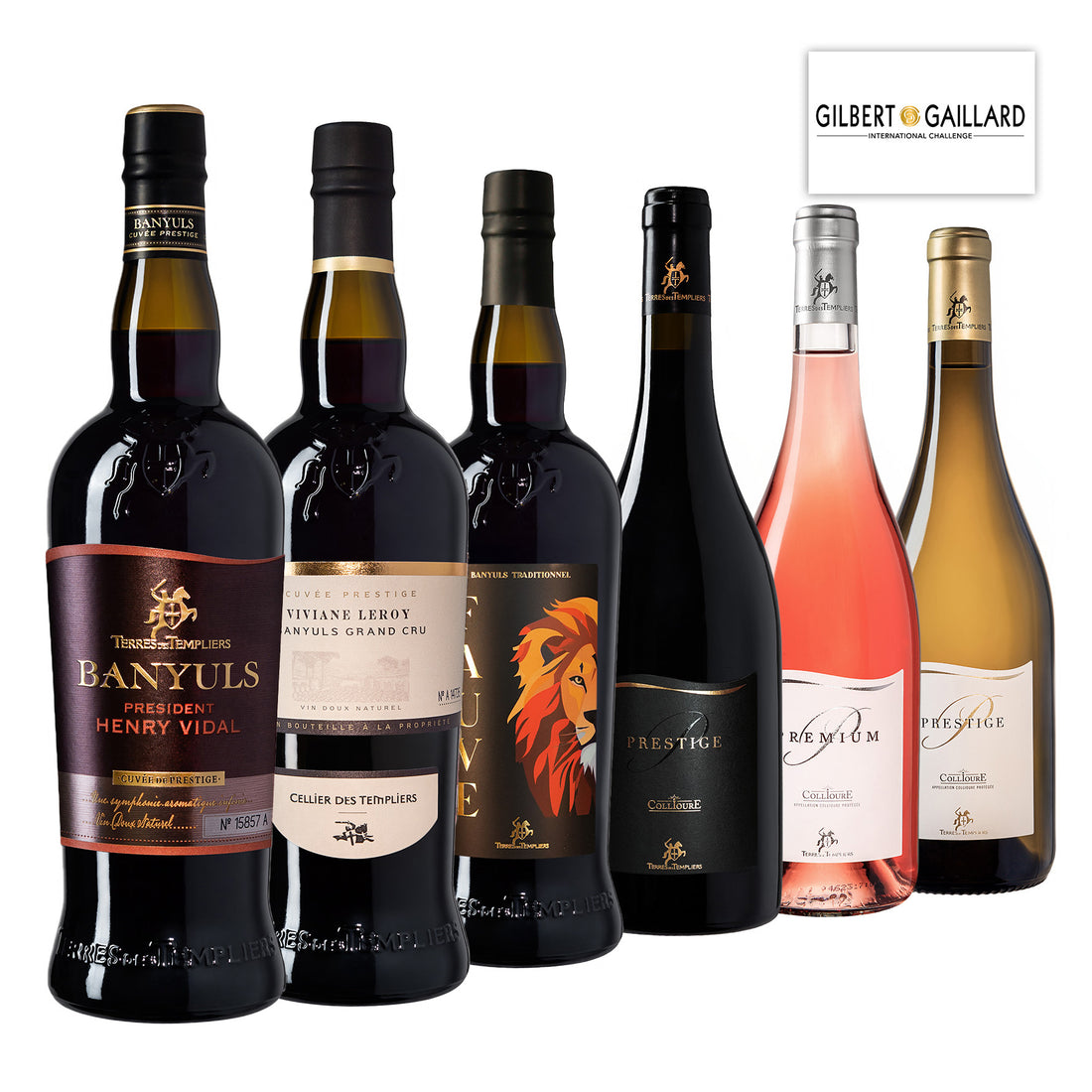 Sélection Guide Gilbert et Gaillard x6 bouteilles