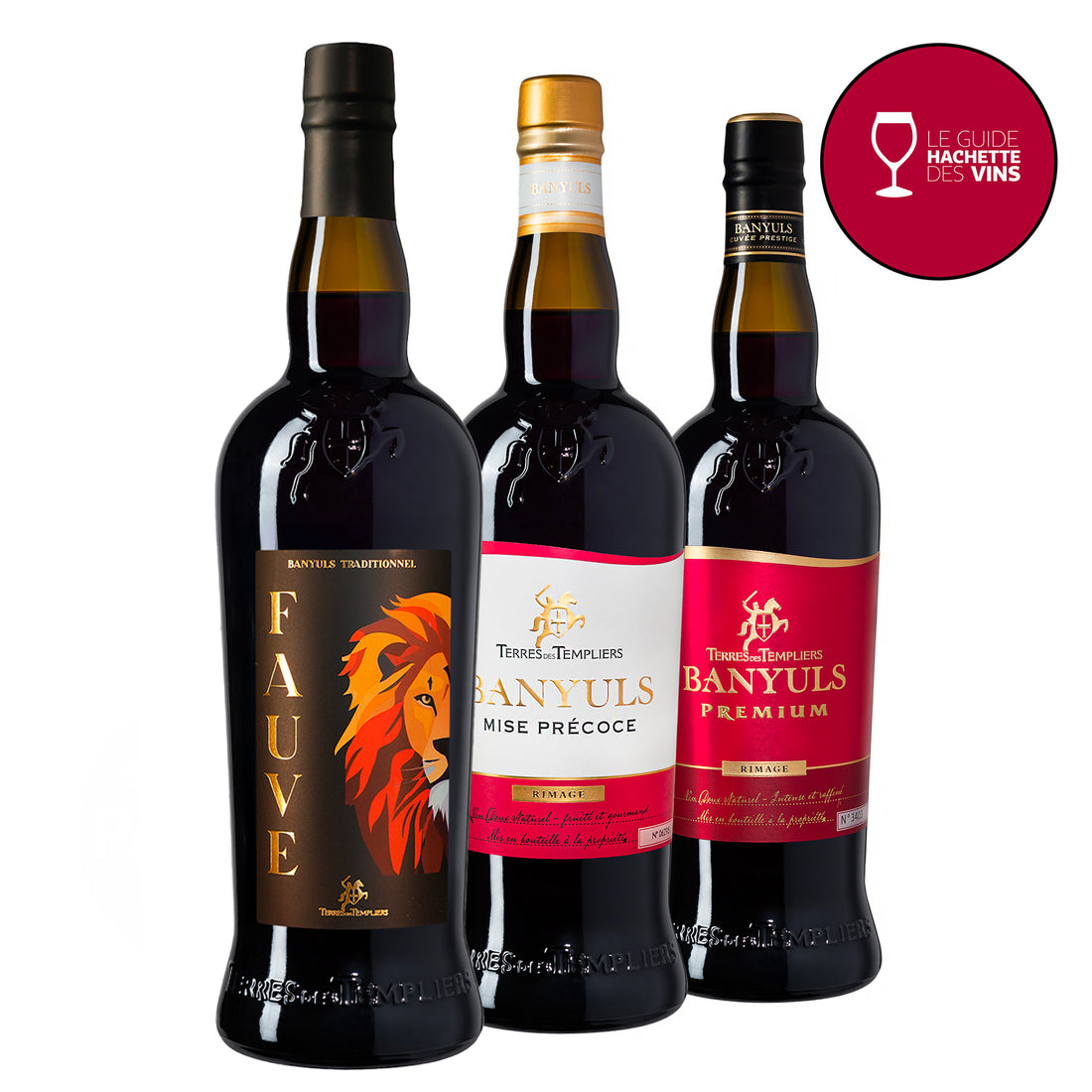 Hachette Guide Favorite Selection x3 bottles - AOP Banyuls &amp;amp; AOP Collioure
