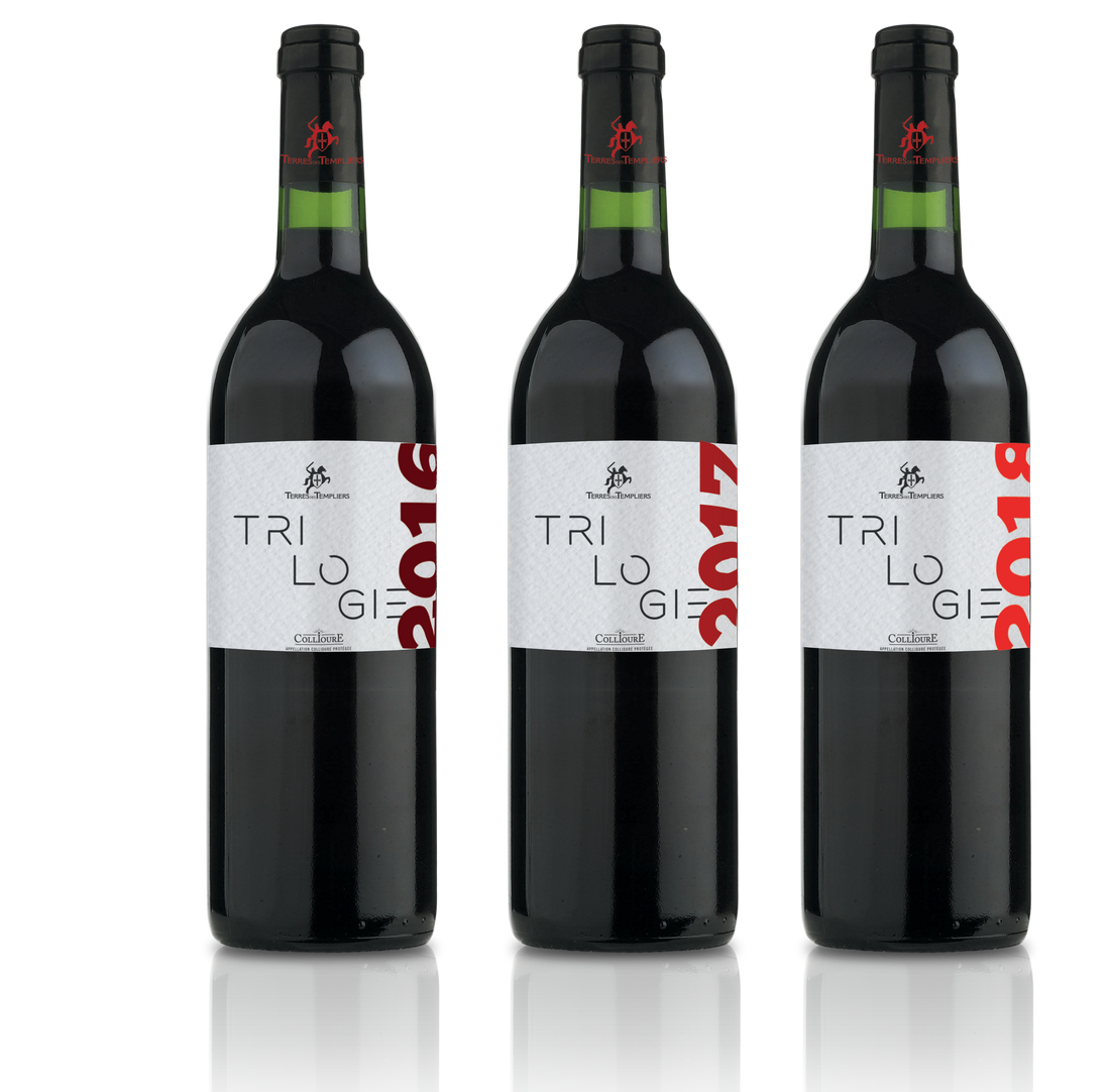 AOP Collioure red Trilogy x6 bottles