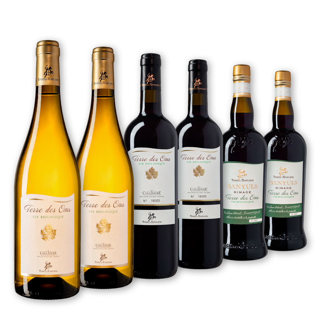 “Organic” selection - AOP Collioure & AOP Banyuls x6