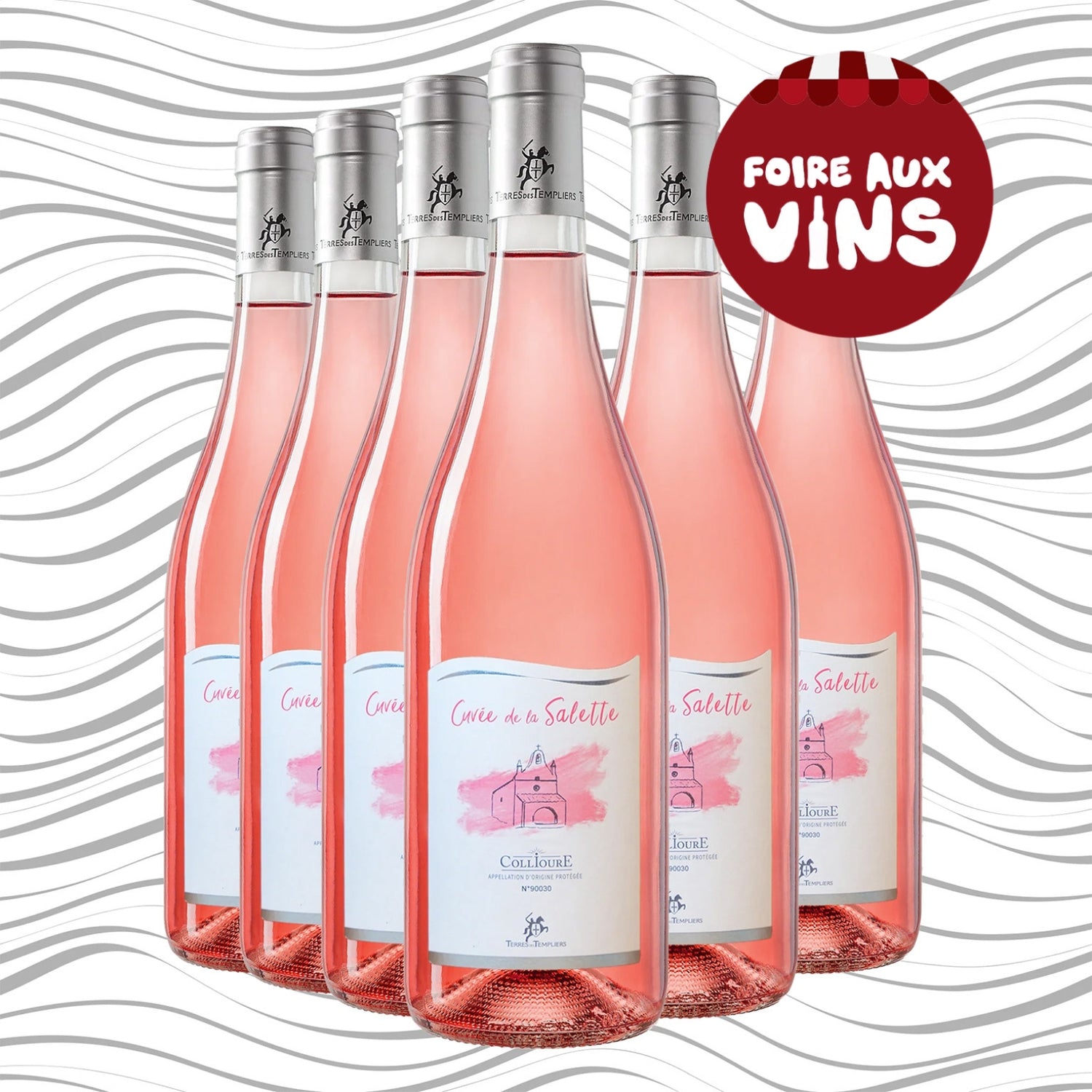 AOP Collioure Rosé Cuvée de la Salette x6