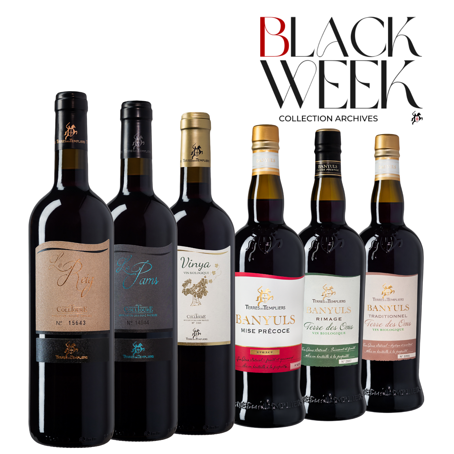 Sélection Archives - AOP Collioure &amp; AOP Banyuls Rimage et Traditionnel x6 bouteilles