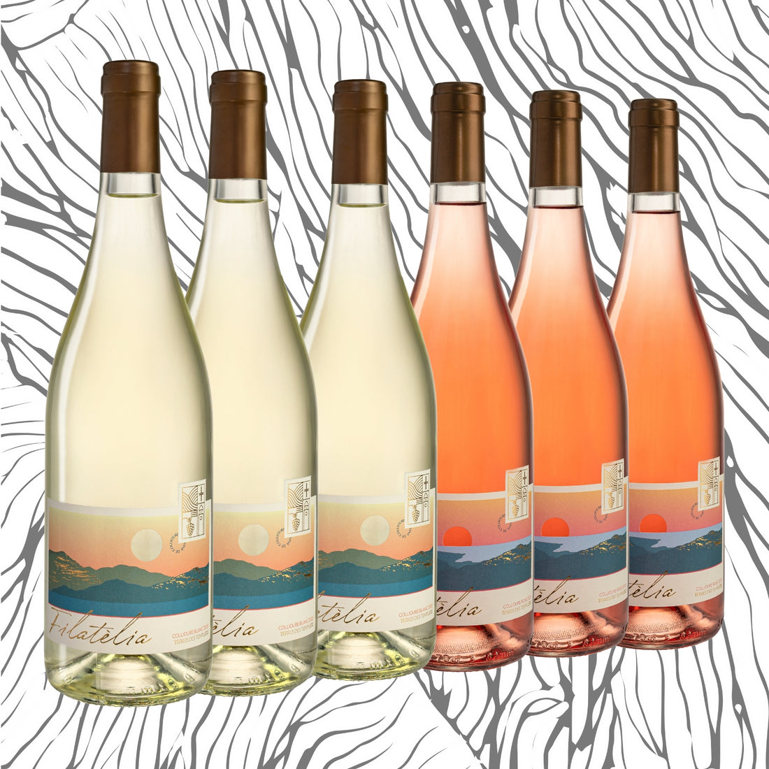 Sélection "Filatèlia" 2025 AOP Collioure x6